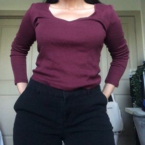 forever 21 long sleeve tee // size m